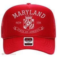 Maryland Stylized Emblem EST 1788 State of America Hat thumb 0