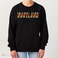 Maryland Word Flag Women's Sweatshirt thumb 0
