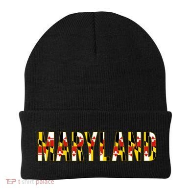 Maryland Word Flag Beanie