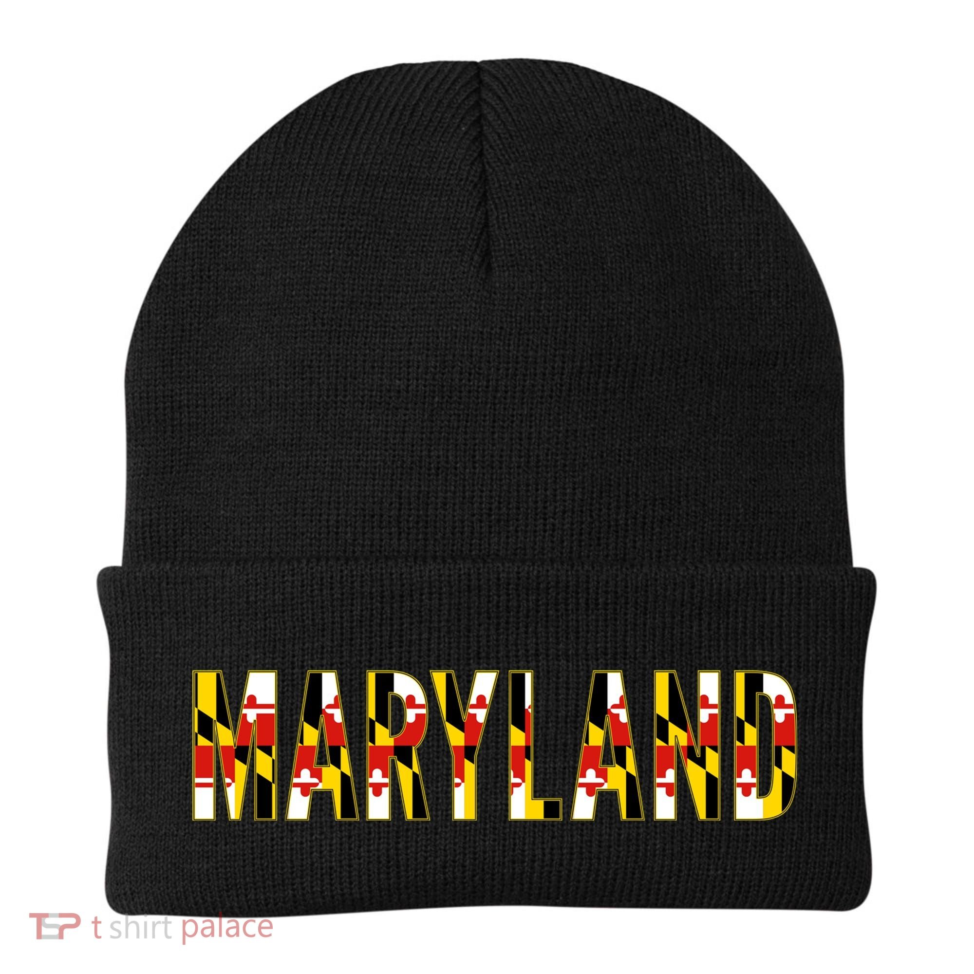 Maryland Word Flag Beanie