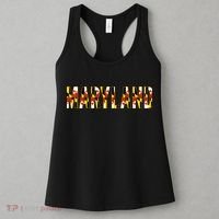 Maryland Word Flag Women's Tank Top thumb 3