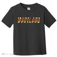 Maryland Word Flag Toddler T-Shirt thumb 0