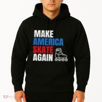 Make America Skate Again Roller Blade Skating Hoodie thumb 2