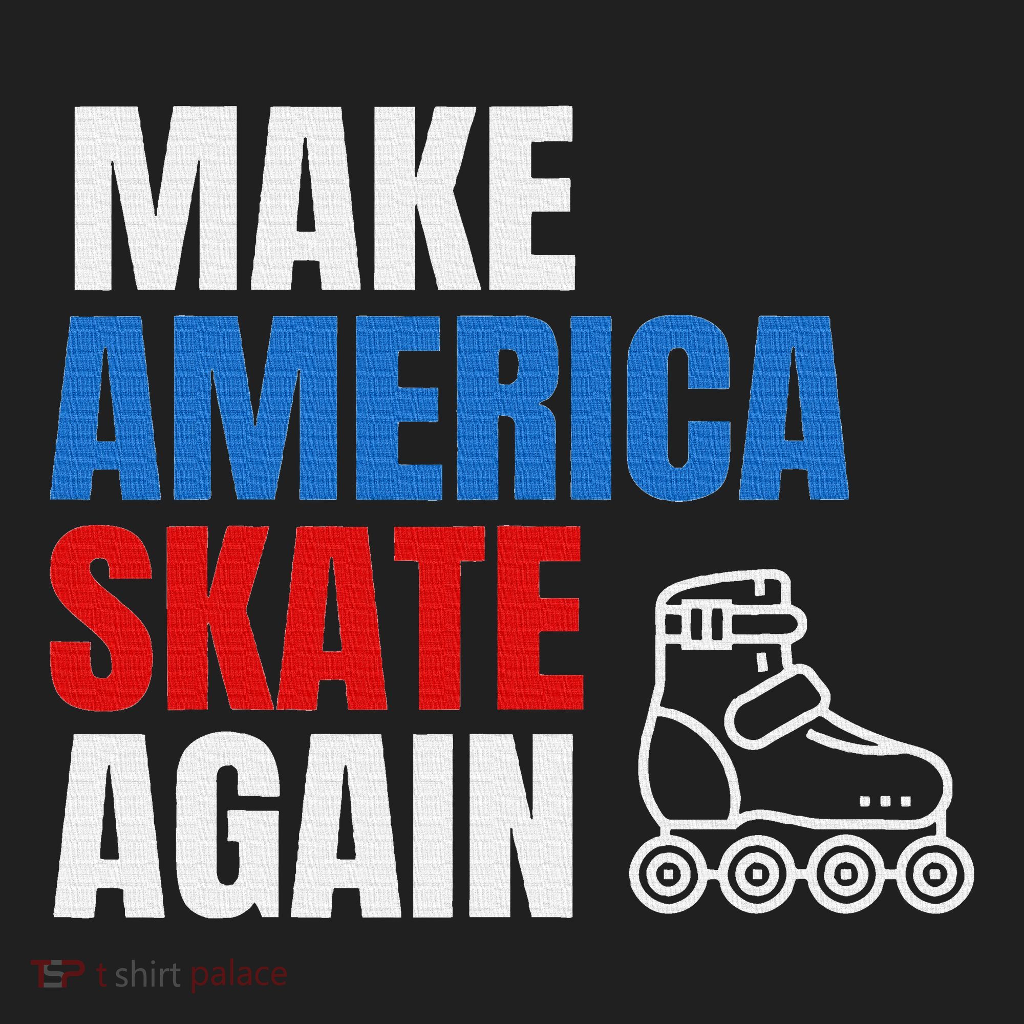 Make America Skate Again Roller Blade Skating Beanie