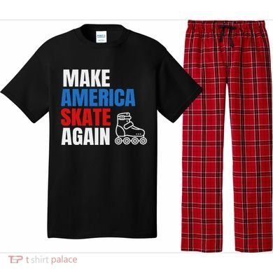 Make America Skate Again Roller Blade Skating Pajama Set