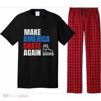Make America Skate Again Roller Blade Skating Pajama Set thumb 0