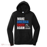Make America Skate Again Roller Blade Skating Women's Hoodie thumb 0
