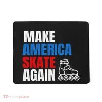 Make America Skate Again Roller Blade Skating Mousepad thumb 0