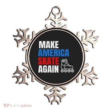 Make America Skate Again Roller Blade Skating Ornament