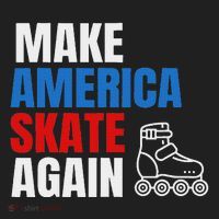 Make America Skate Again Roller Blade Skating Hat thumb 2