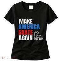 Make America Skate Again Roller Blade Skating Women's T-Shirt thumb 0