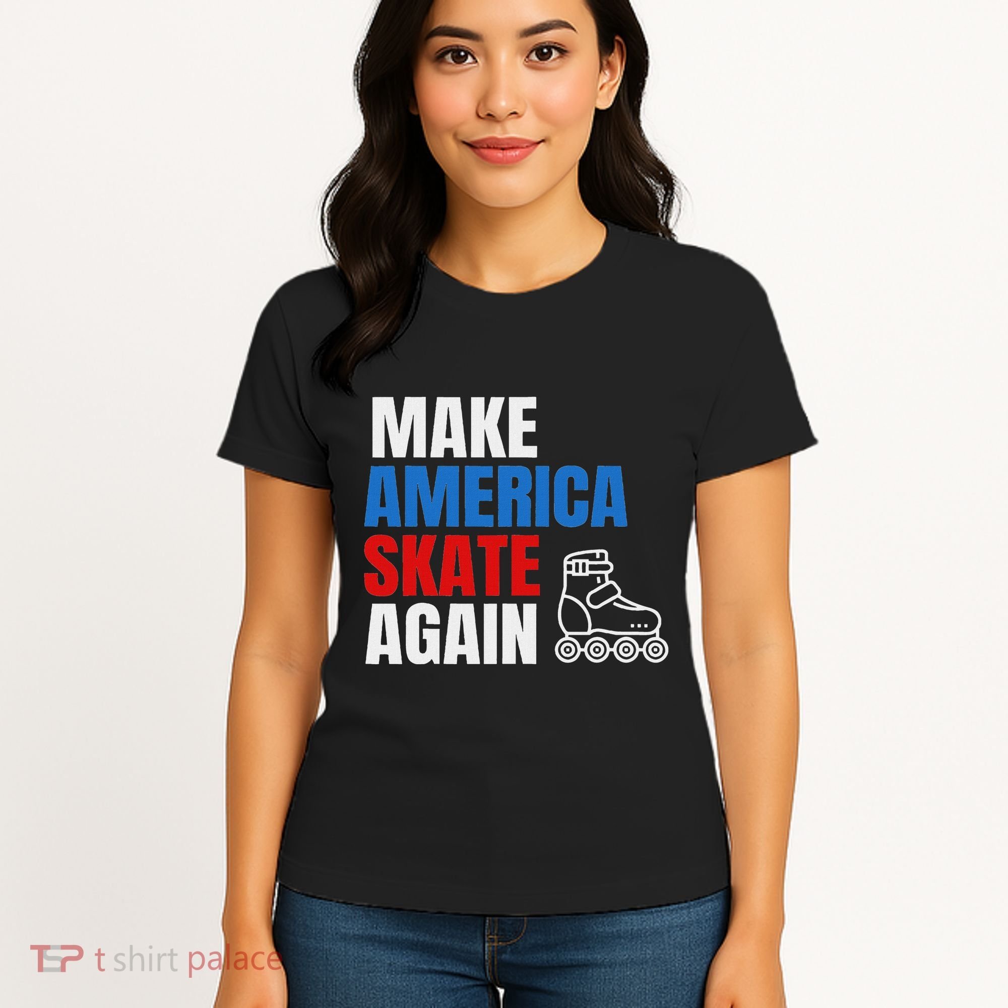 Make America Skate Again Roller Blade Skating Women's T-Shirt