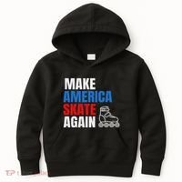 Make America Skate Again Roller Blade Skating Kids Hoodie thumb 0
