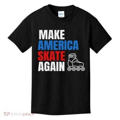 Make America Skate Again Roller Blade Skating Kids T-Shirt