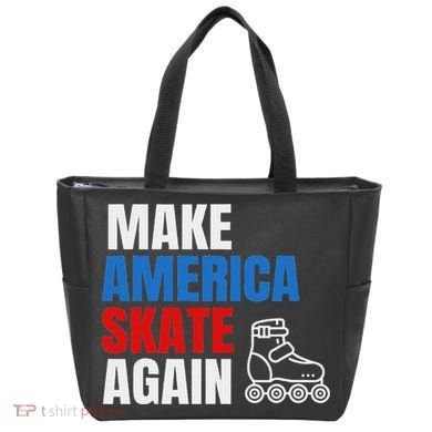 Make America Skate Again Roller Blade Skating Tote Bag