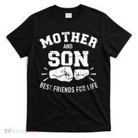 Mother And Son Best Friends For Life Mom T-Shirt thumb 0
