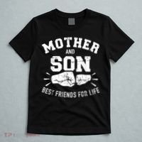 Mother And Son Best Friends For Life Mom T-Shirt thumb 5