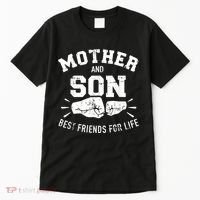 Mother And Son Best Friends For Life Mom Tall T-Shirt thumb 0