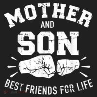 Mother And Son Best Friends For Life Mom Beanie thumb 2