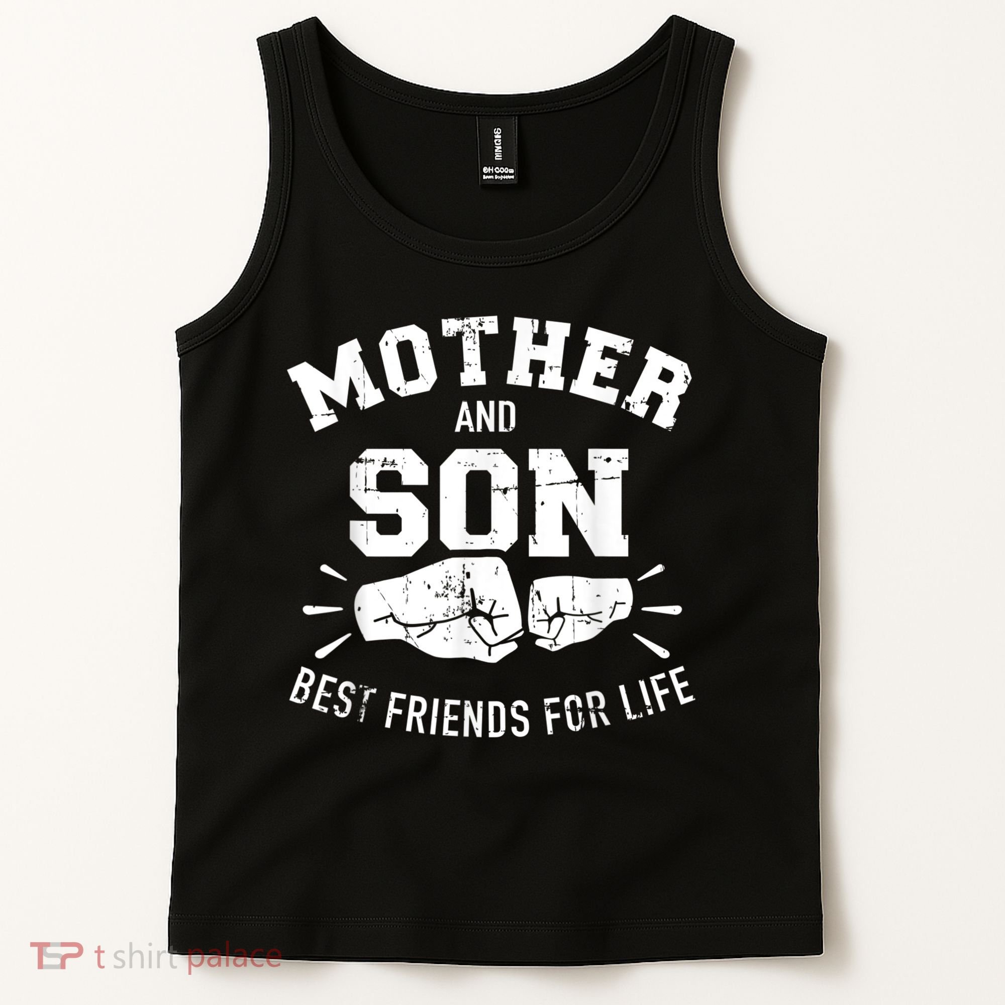 Mother And Son Best Friends For Life Mom Tank Top