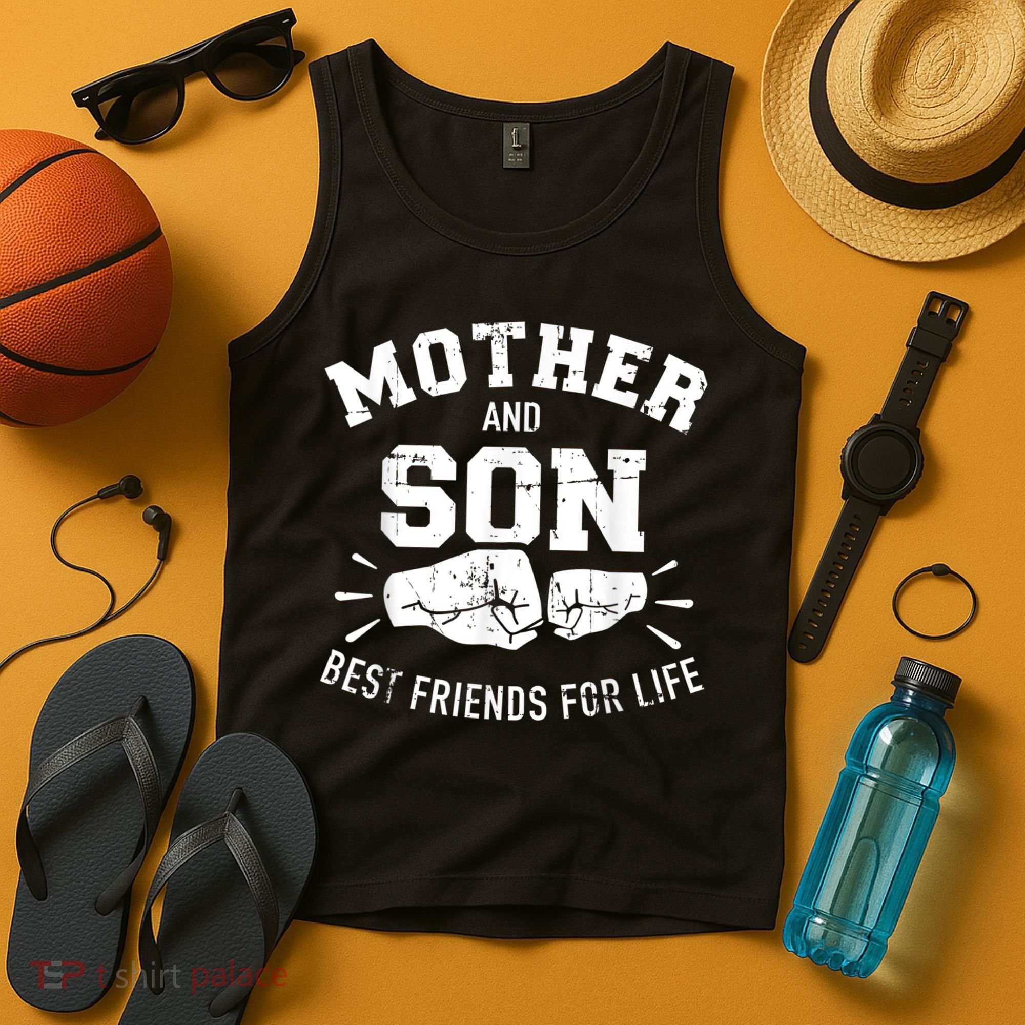 Mother And Son Best Friends For Life Mom Tank Top