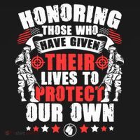 Military American Soldier Memorial Honoring Women's Hoodie thumb 2
