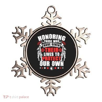 Military American Soldier Memorial Honoring Ornament