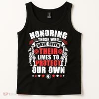 Military American Soldier Memorial Honoring Tank Top thumb 2