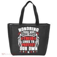 Military American Soldier Memorial Honoring Tote Bag thumb 0
