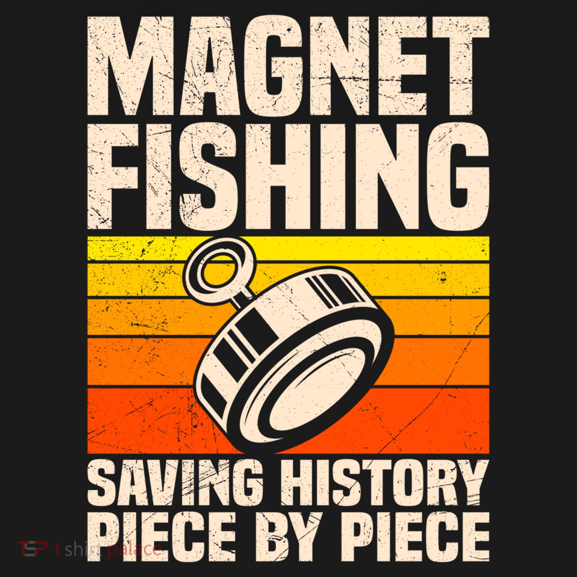 Magnetic Anglers Saving History Magnet Fishing Treasure Hunt Gift Women's Hoodie