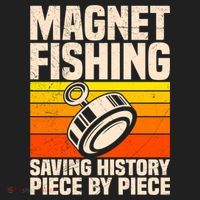 Magnetic Anglers Saving History Magnet Fishing Treasure Hunt Gift Hat thumb 2