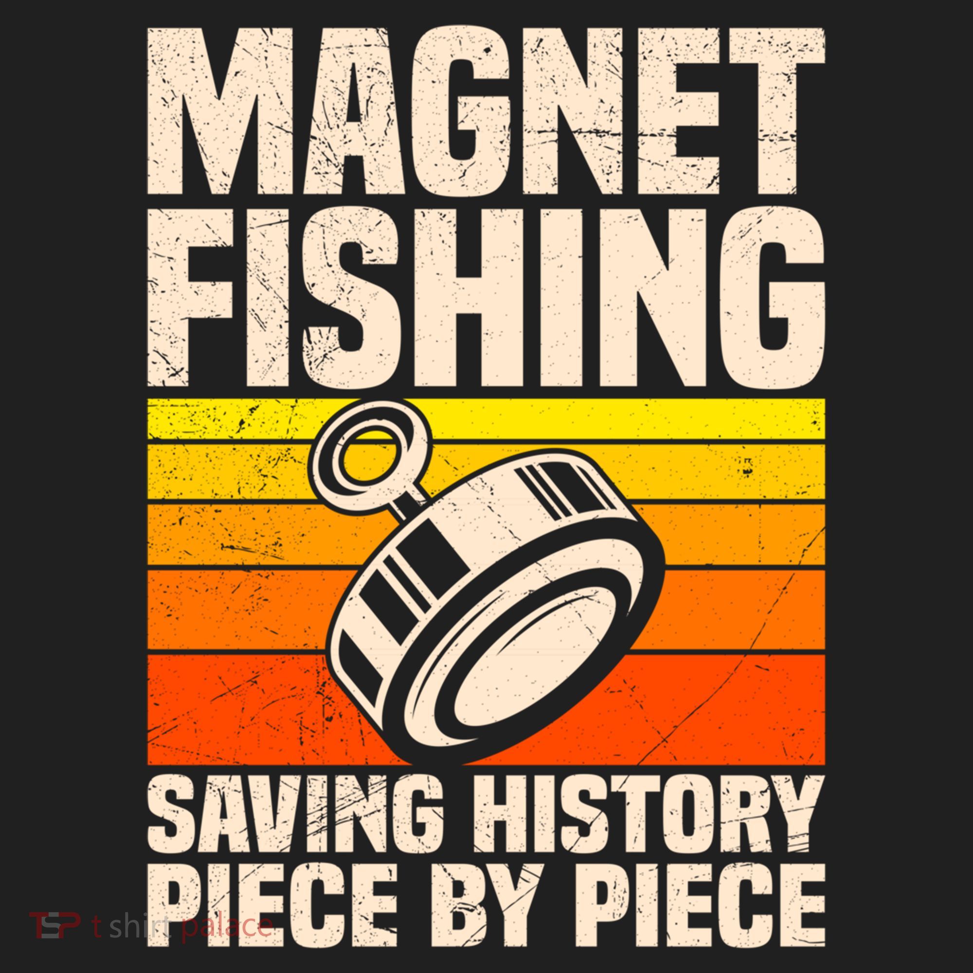 Magnetic Anglers Saving History Magnet Fishing Treasure Hunt Gift Hat