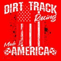 Modified And Sprint Cars American Flag Dirt Track Racing Gift Santa Hat thumb 1