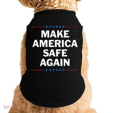 Make America Safe Again Doggie Tank