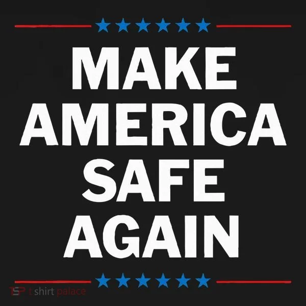 Make America Safe Again Doggie Tank