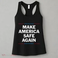 Make America Safe Again Women's Tank Top thumb 3