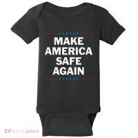 Make America Safe Again Baby Bodysuit thumb 0