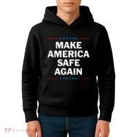 Make America Safe Again Kids Hoodie thumb 4