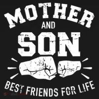 Mother And Son Best Friends For Life Mom Cute Gift Ornament thumb 1