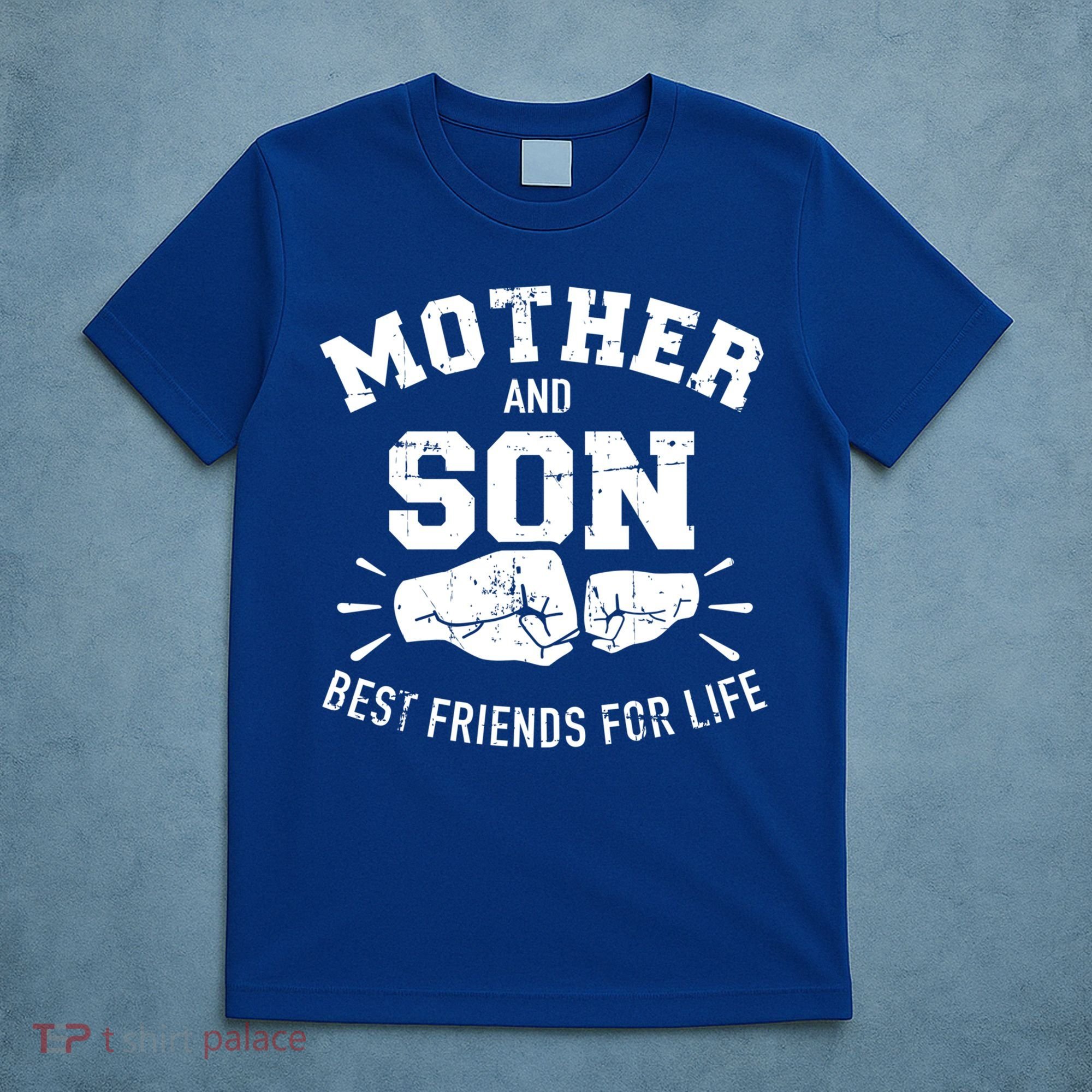 Mother And Son Best Friends For Life Mom Cute Gift T-Shirt