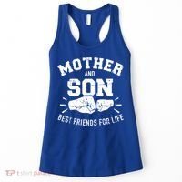 Mother And Son Best Friends For Life Mom Cute Gift Women's Tank Top thumb 0