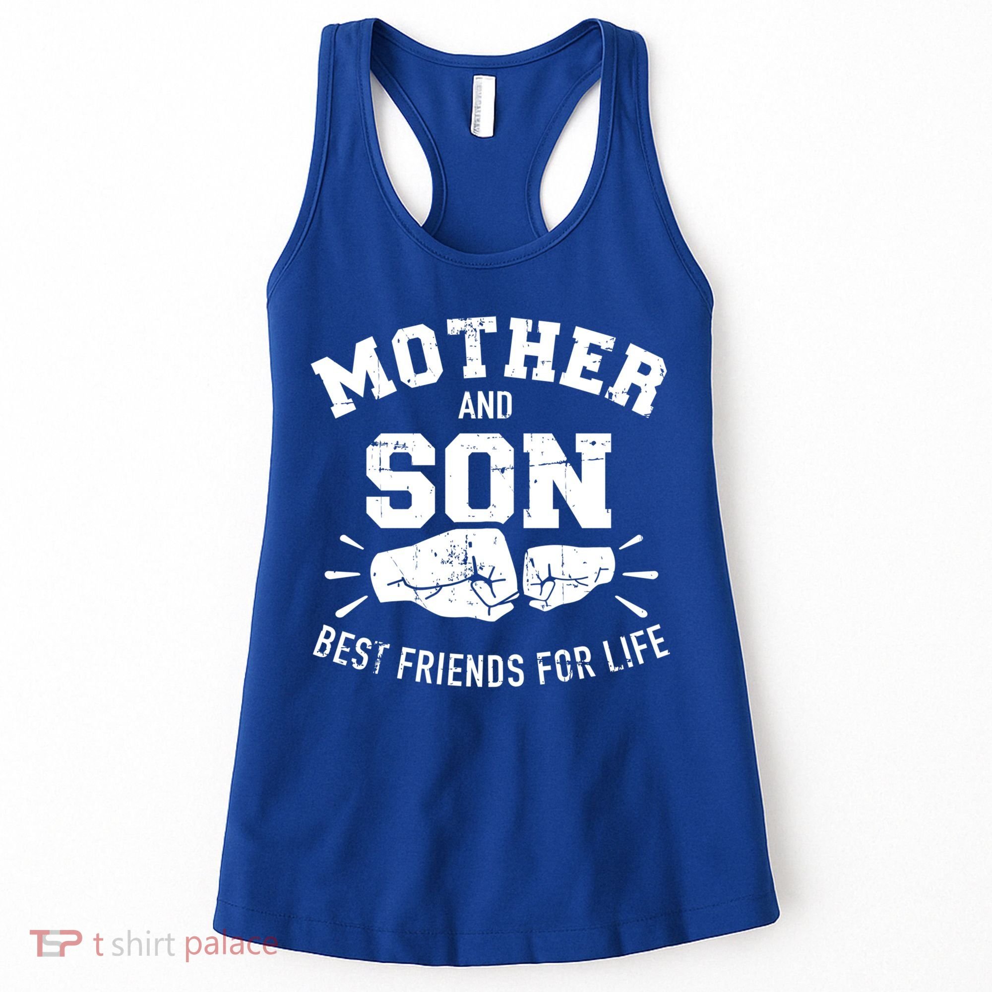 Mother And Son Best Friends For Life Mom Cute Gift Women's Tank Top