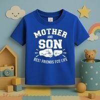 Mother And Son Best Friends For Life Mom Cute Gift Toddler T-Shirt thumb 3