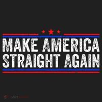 Make America Straight Again Comfort Colors Boxy T-Shirt thumb 3