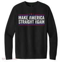 Make America Straight Again V.I.T. Fleece Crew Sweatshirt thumb 0