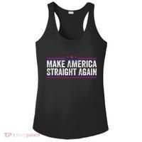 Make America Straight Again Ladies PosiCharge Competitor Racerback Tank thumb 0