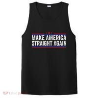 Make America Straight Again PosiCharge Competitor Tank thumb 0