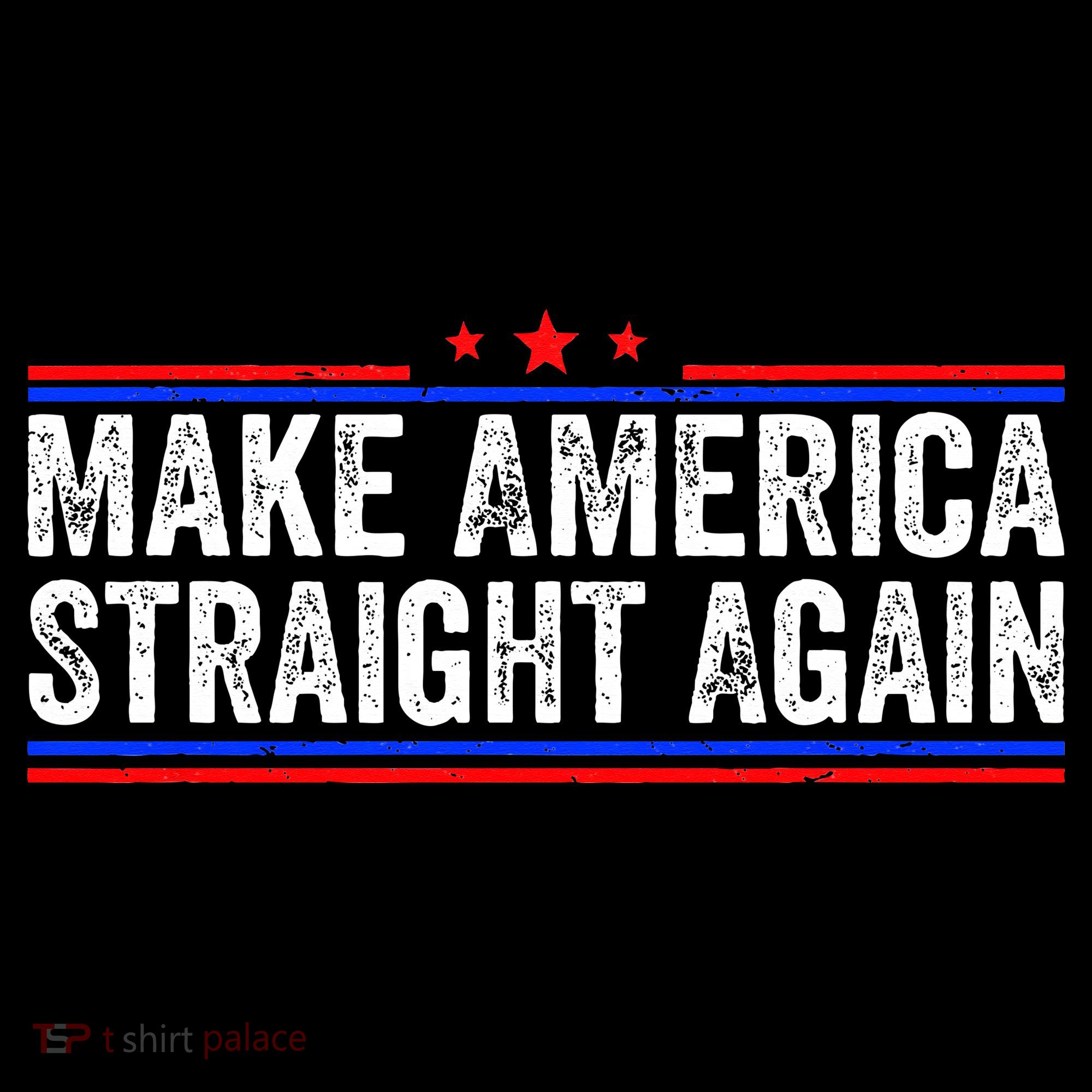 Make America Straight Again Cropped Pullover Crew