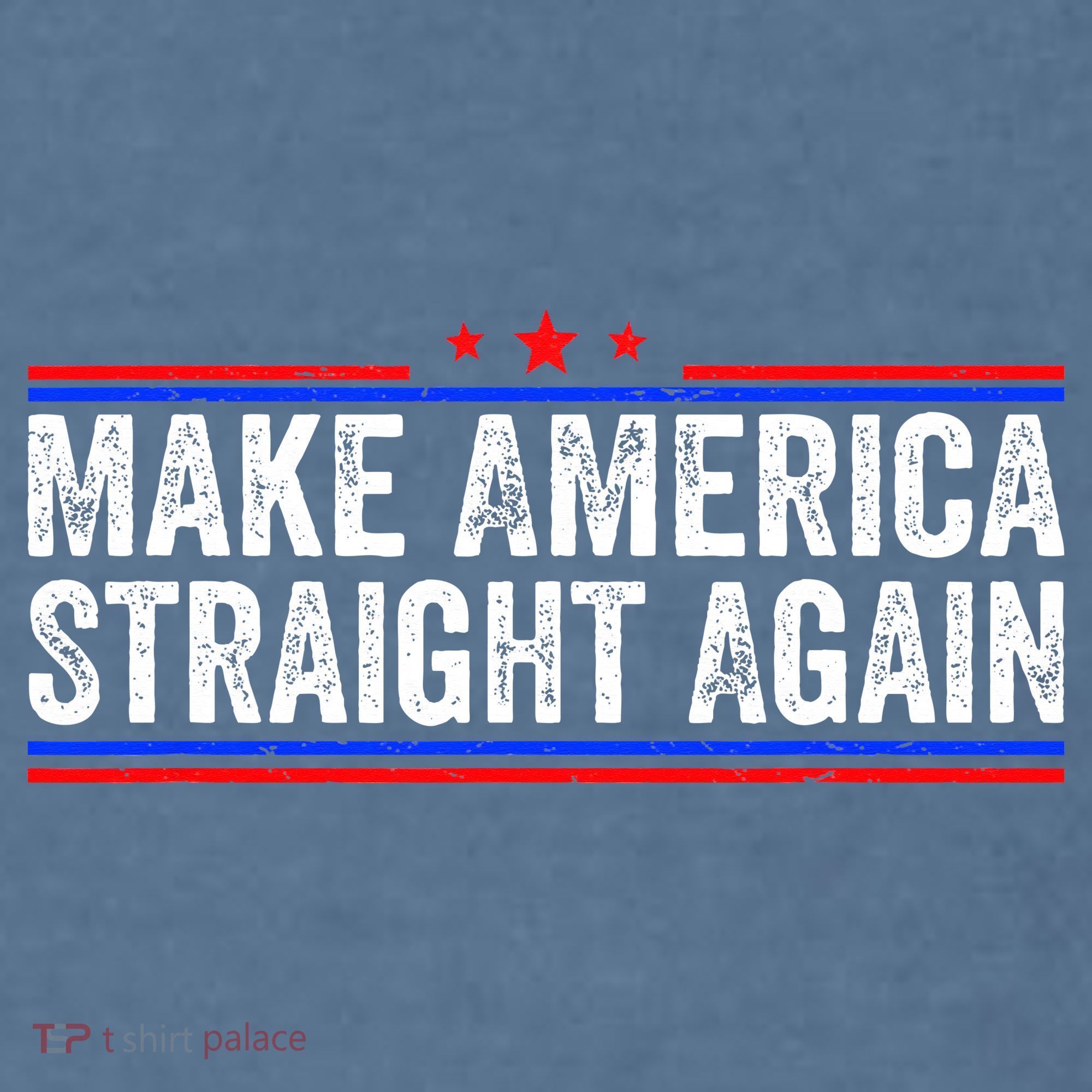Make America Straight Again Comfort Colors Garment-Dyed Hooded Sweatshirt