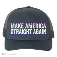 Make America Straight Again Yupoong Adult 5-Panel Trucker Hat thumb 0